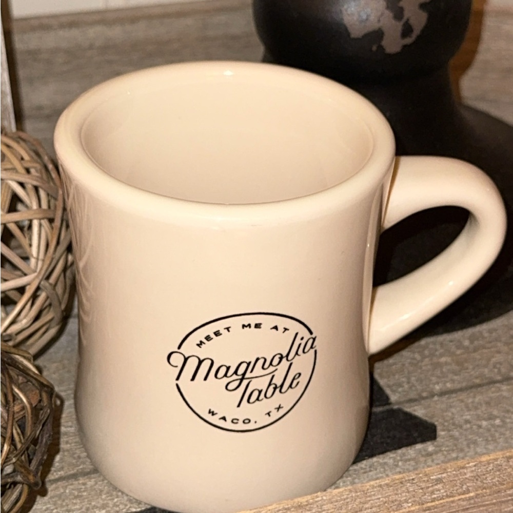 Magnolia Table Waco Texas Cream Coffee/Tea Mug/Cup Joanna Gaines HGTV
